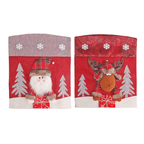 Capas para Cadeira Decoração Mesa Posta de Natal