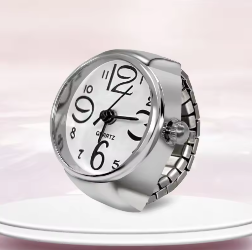 Anel Relógio - Fashion & Casual