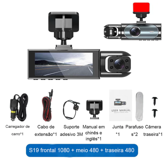 Câmera De Segurança Inteligente - Frete Grátis