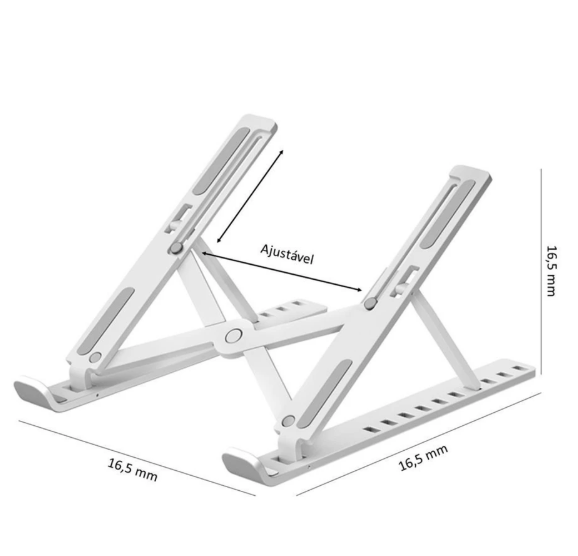 Suporte Ergonômico de Alumínio para Notebook