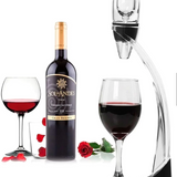 Aerador de Vinho Lorben LuxTower – Decanter com Suporte Elegante