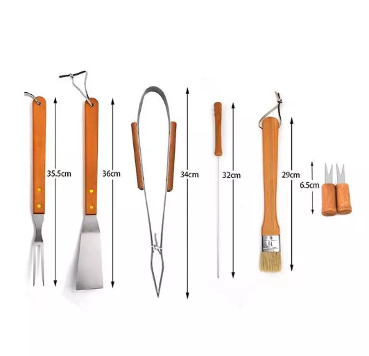 Kit Churrasco Completo Lorben - Frete Grátis