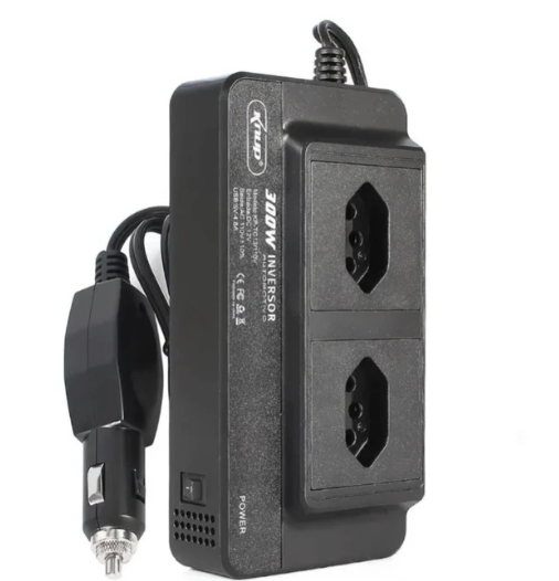 Inversor Automotivo Digital 12V para Tomadas 110V/220V