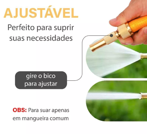 Kit de Irrigação em Cobre para Mangueiras - Frete Grátis