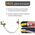 Kit de Irrigação em Cobre para Mangueiras - Frete Grátis