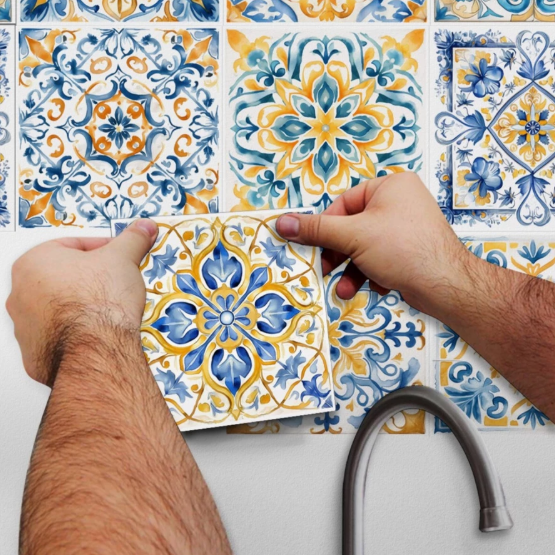 Kit Adesivo de Azulejo Português  - Frete Grátis !