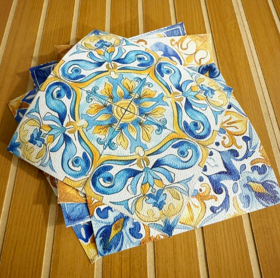 Kit Adesivo de Azulejo Português  - Frete Grátis !