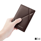 Carteira Slim Anti Furto Masculina William Polo Premium