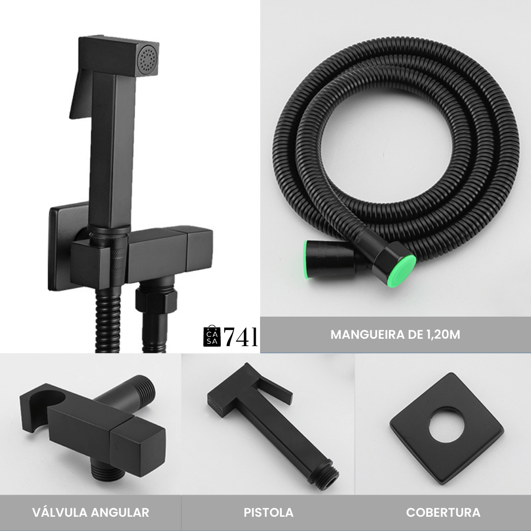 Ducha Higiênica de Luxo para Banheiro e Lavabo