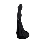 Morticia Addams Fantasia Halloween Família Wandinha