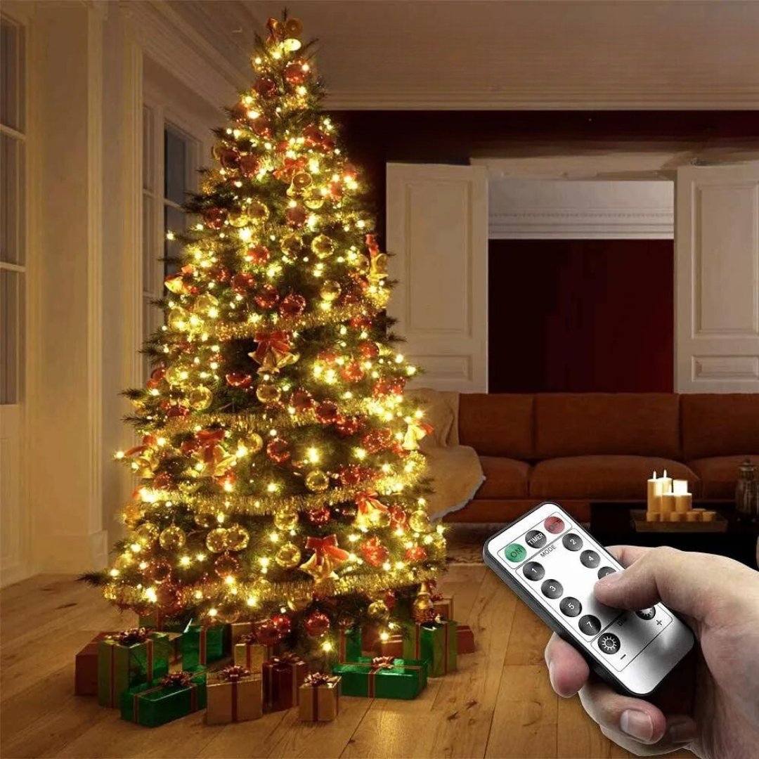 Cordão Pisca Pisca Decoração Arvore de Natal em LED