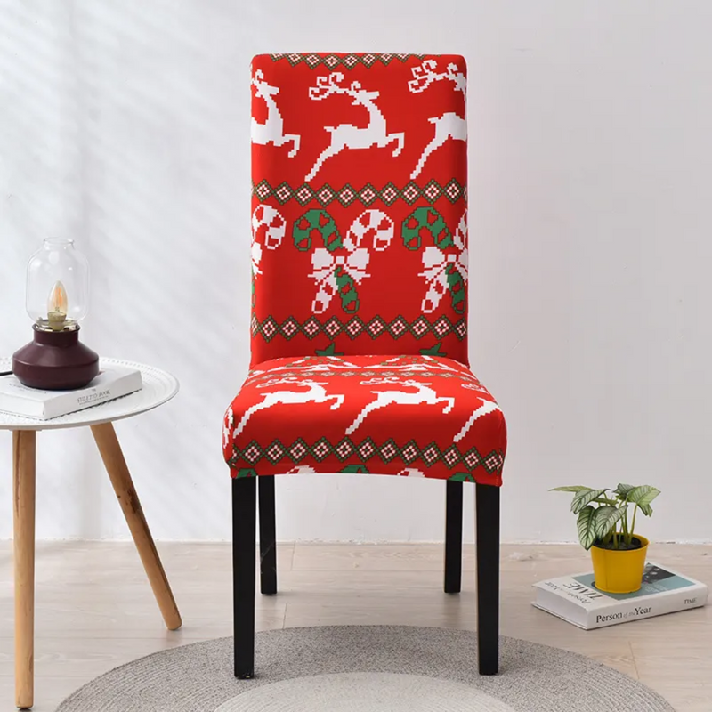 Capa para Cadeira Decoração Mesa Posta de Natal