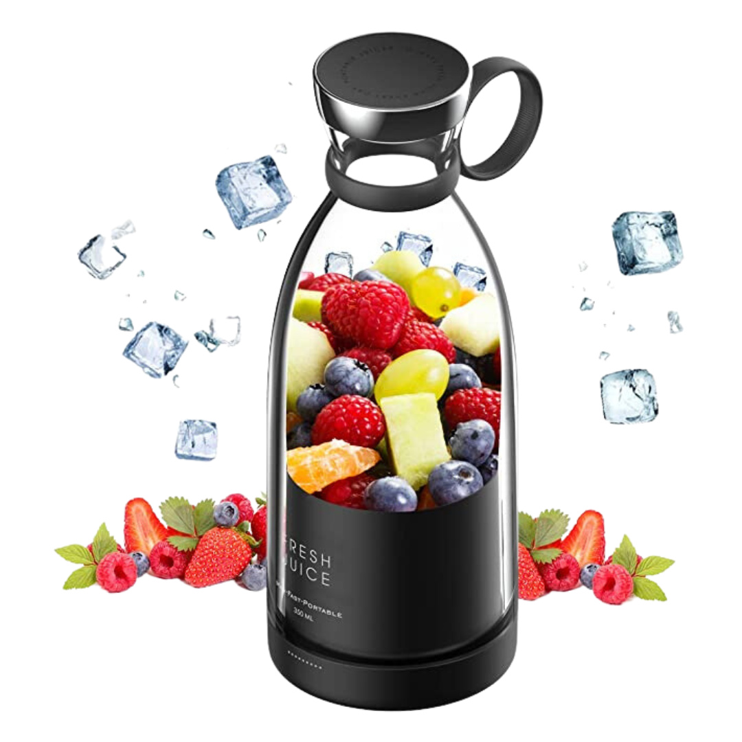 Garrafa Liquidificador Portátil 350ml Sem Fio - Fresh Juice™ Mini