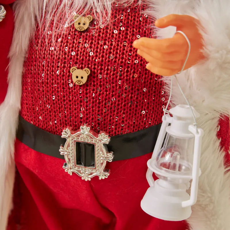 Boneco Papai Noel Enfeites e Decoração de Natal 50 cm