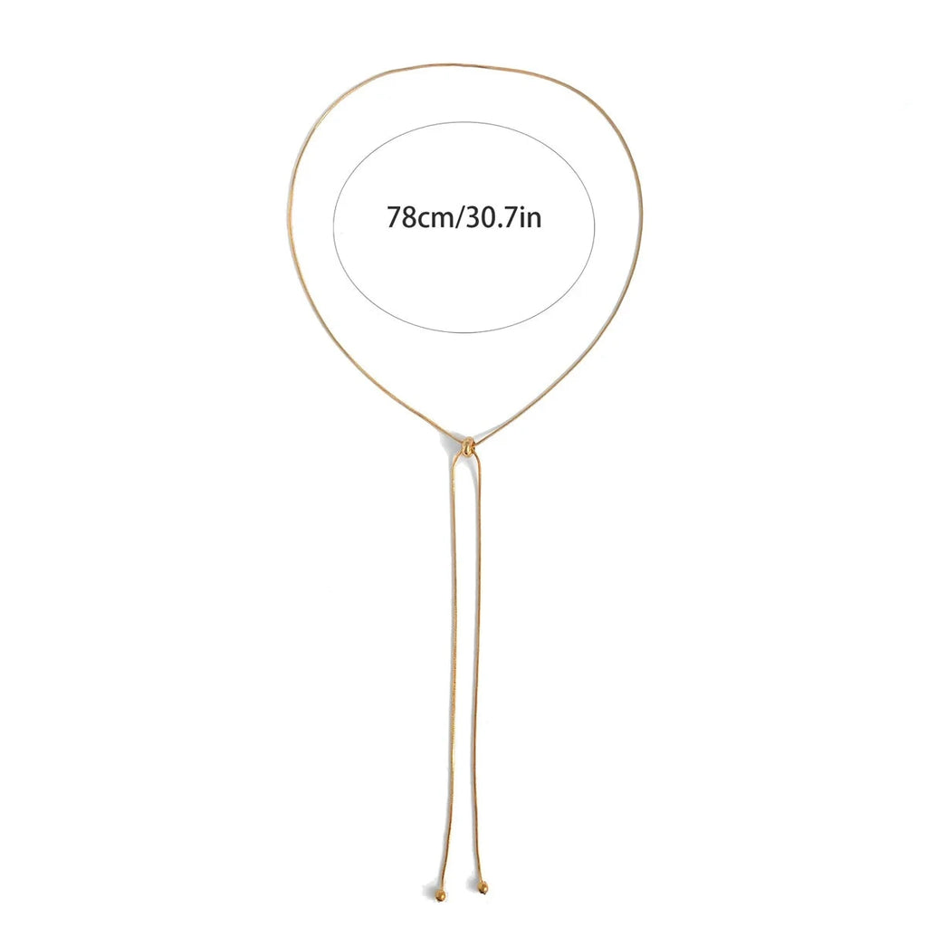 Colar Gargantilha Fina com Pingente Feminina