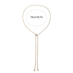 Colar Gargantilha Fina com Pingente Feminina