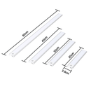 Luminária LED Fina com Sensor de Presença Recarregável e sem Fio