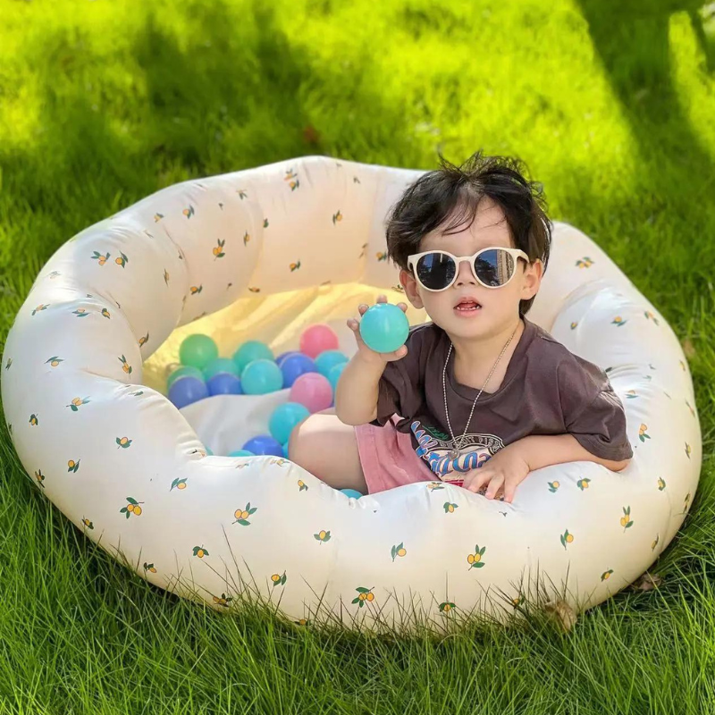 Piscina de Bolinhas Inflável Brinquedo para Bebê Infantil Resistente