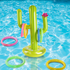 Kit Acessórios Brinquedo de Piscina Cacto Flutuante