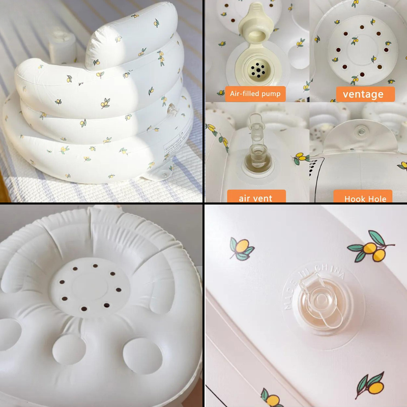 Sofá Inflável Acessório para Bebê Portátil Multifuncional