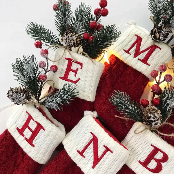 Meia Enfeite e Decoração de Natal