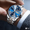 Relógio Masculino OLEVS Elegancy Aço Inoxidável