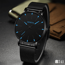 Relógio masculino, relógio de luxo, relógio para homem, presente para namorado, presente para marido, presente para pai, relógio aço inoxidável