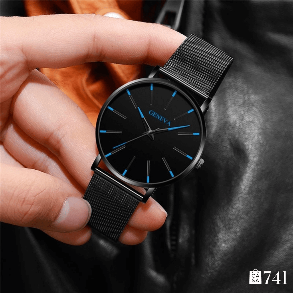 Relógio masculino, relógio de luxo, relógio para homem, presente para namorado, presente para marido, presente para pai, relógio aço inoxidável