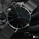 Relógio masculino, relógio de luxo, relógio para homem, presente para namorado, presente para marido, presente para pai, relógio aço inoxidável