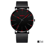 Relógio masculino, relógio de luxo, relógio para homem, presente para namorado, presente para marido, presente para pai, relógio aço inoxidável