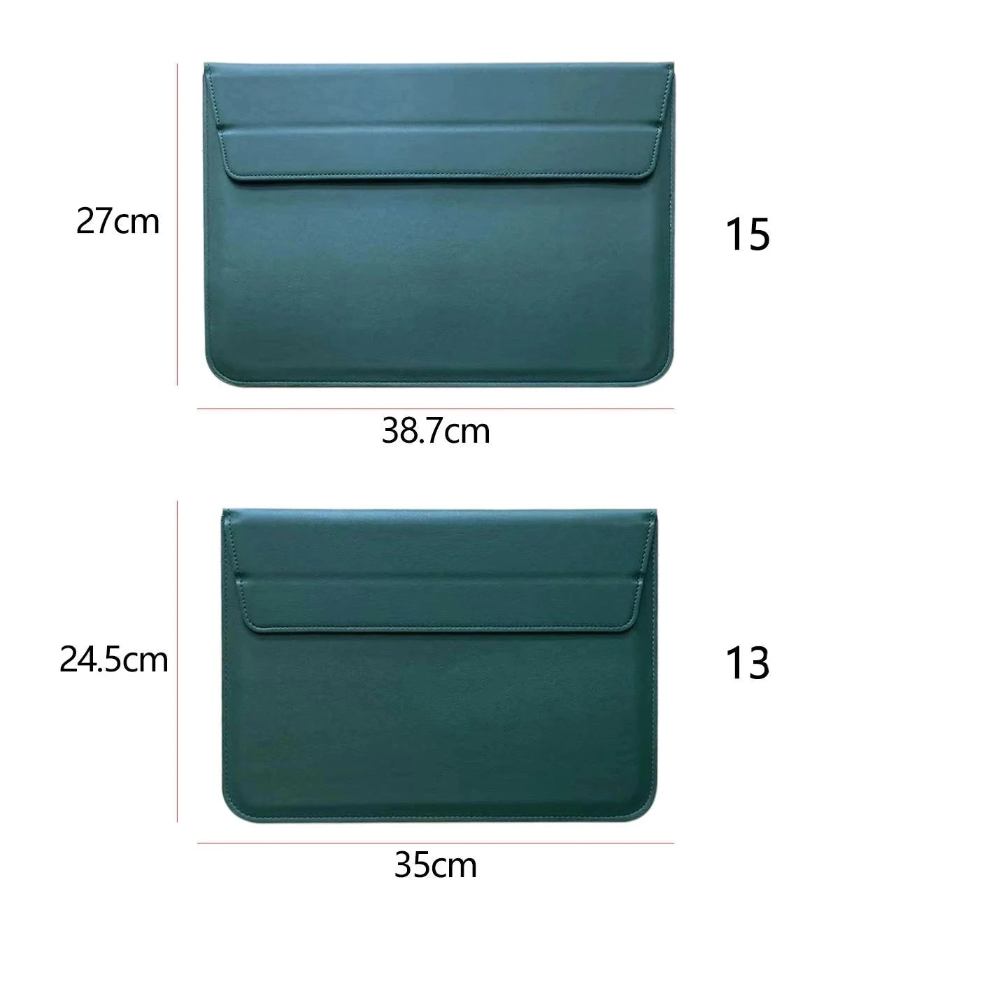 Capa para MacBook em Couro PU Liso