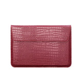 Capa para MacBook em Couro PU Crocodilo