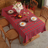 Toalha de Mesa Xadrez Natalina