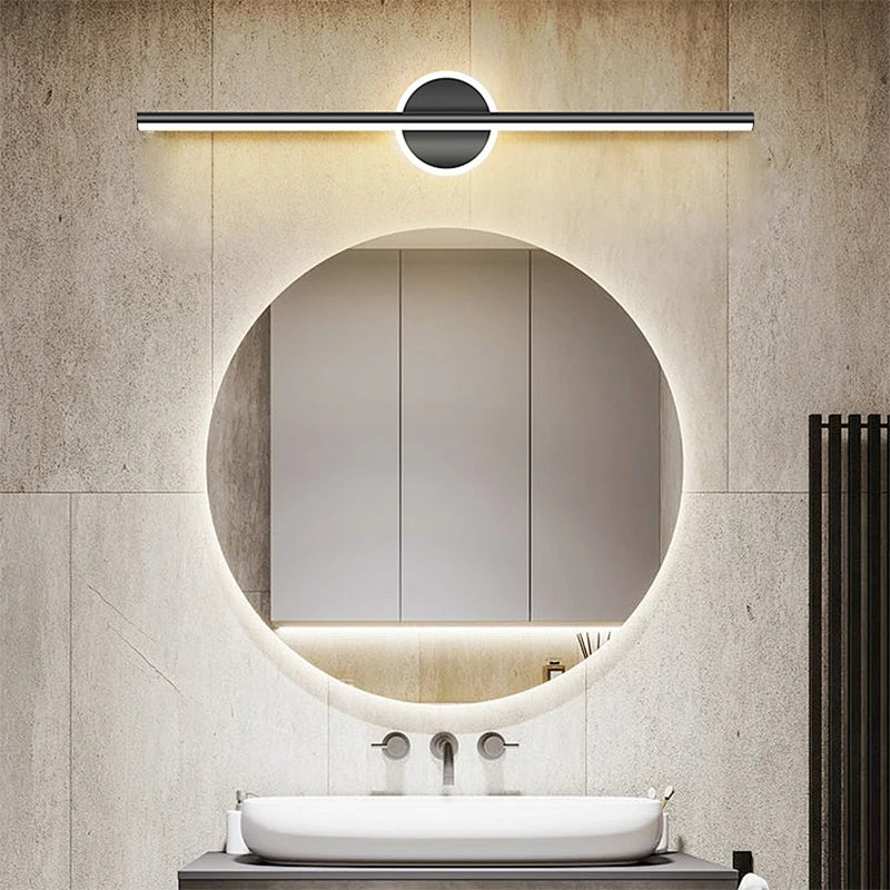 Luminária LED de Parede para Espelho de Banheiro - Lux Slim
