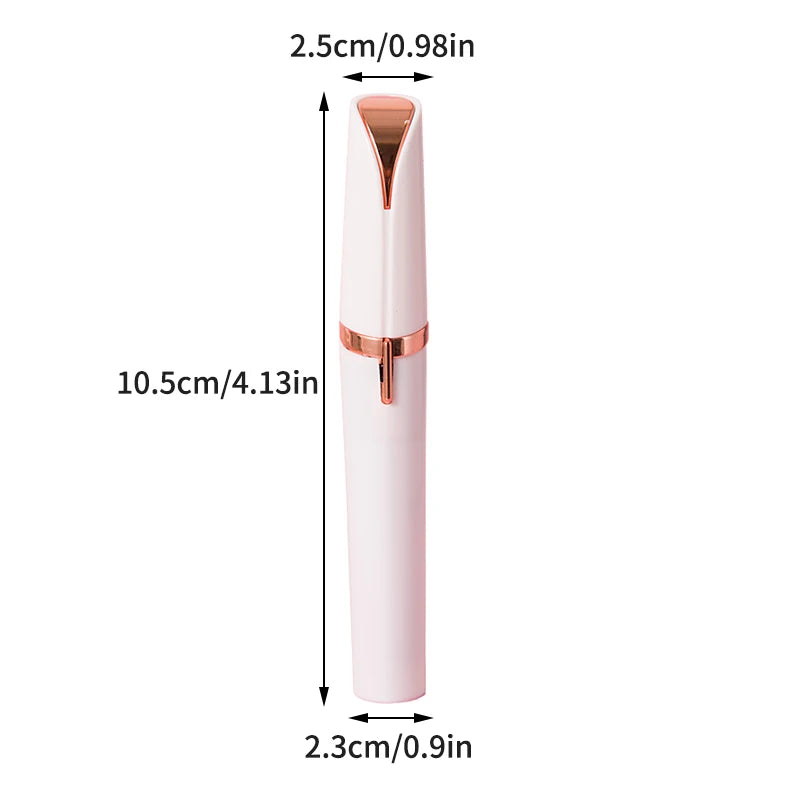 Caneta Depildora de Sobrancelha Recarregável Portátil