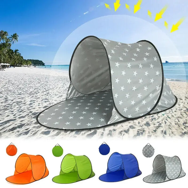 Tenda de Praia com Proteção Solar