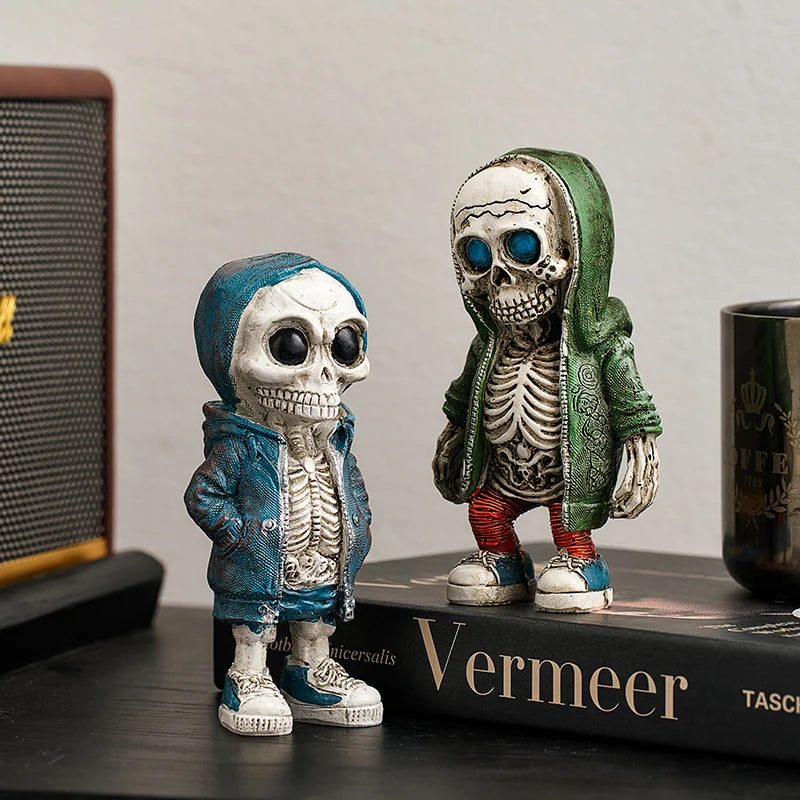 Esqueletos em Miniaturas de Resina
