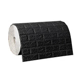 Rolo Papel de Parede Adesivo Tijolo 3D