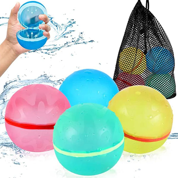 Bola de Água Reutilizável e Infinita - Splash Balls