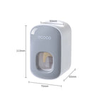 Dispenser de Creme Dental Suporte Pasta de Dente Prático Econômico