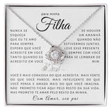 Colar para Filha Amada - Caixa com Cartão Personalizado