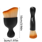 Escova de Limpeza para Interior do Carro com Capa Protetora