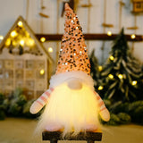 Enfeites Gnomos de Decoração Mesa de Natal