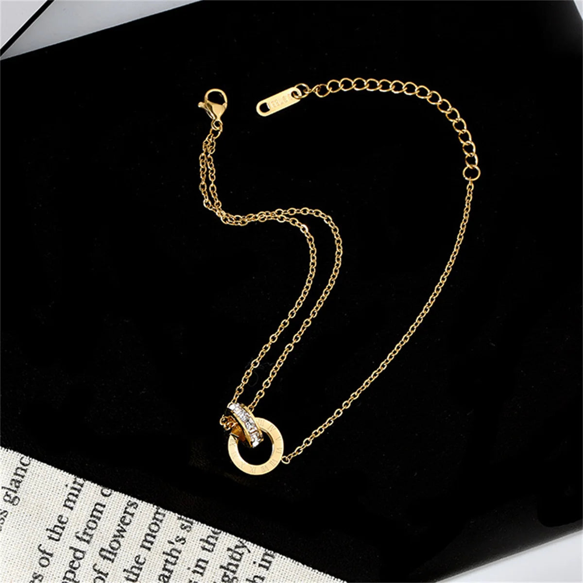 Conjunto de Joias Feminino Colar com Pulseira e Brincos