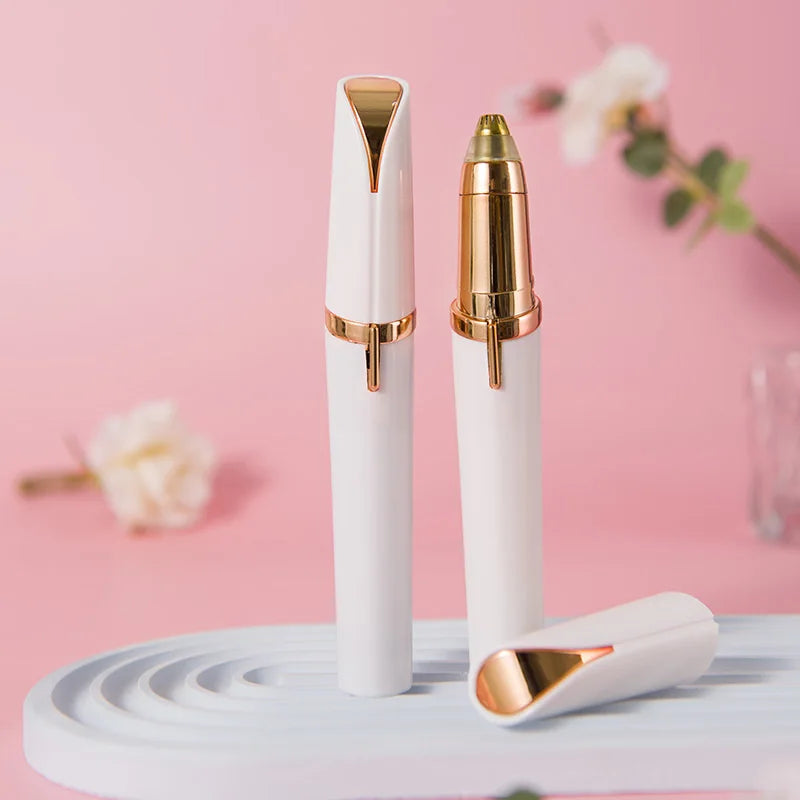 Caneta Depildora de Sobrancelha Recarregável Portátil