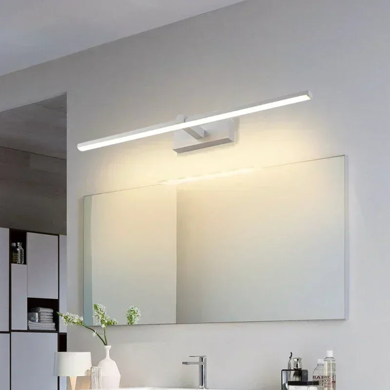 Luminária LED de Parede para Espelho de Banheiro - Minimal Glow
