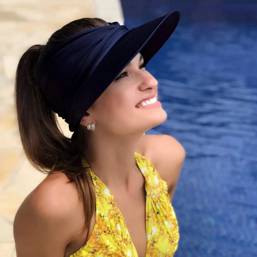 Viseira Turbante com Proteção Completa do Rosto Uv 50+