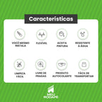 Boiserie Eva Flexível Autocolante