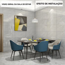 Kit Placa Adesiva 3D Mármore de Parede Relevo Lavável