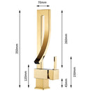 Torneira Banheiro Luxo Monocomando Quente E Fria